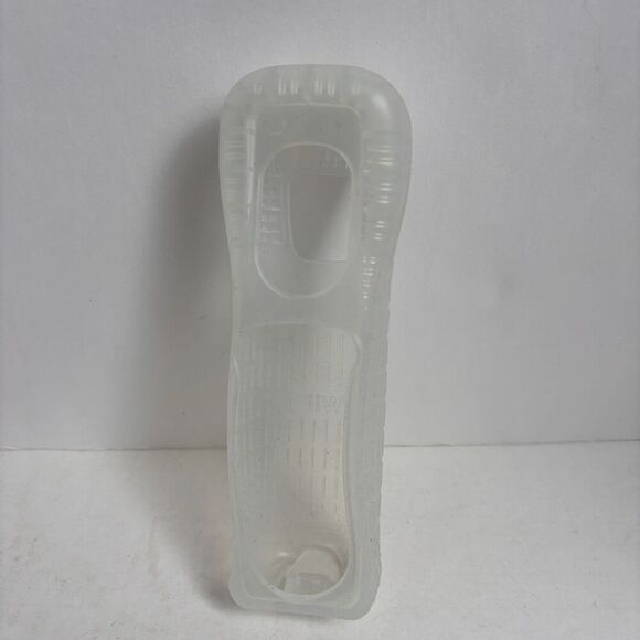 Wii Remote Clear OEM Silicone Grip Sleeve - Picture 1 of 2